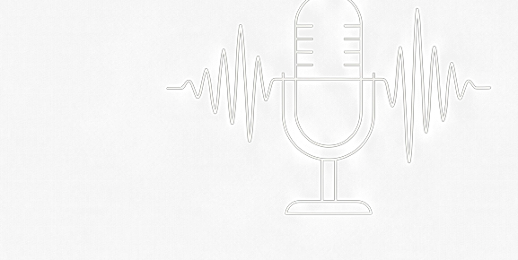 Microphone with waveform